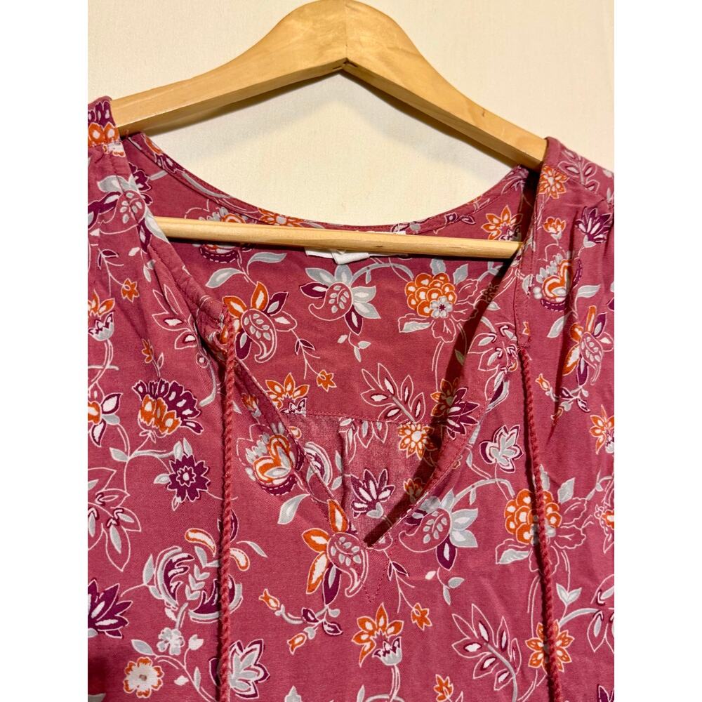 Beachlunchlounge Collection Patterned Dress Woman’s Petite Small. - Picture 5 of 6